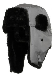 LAHTI PRO Czapki zimowe uszanki szare 12szt /L1020100/