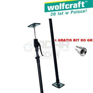WOLFCRAFT Podpórka / podpora (statyw) do płyt GK ( płyt gipsowych ) 4042000 #GRATIS BIT Z OGRANICZNIKIEM DO GK#