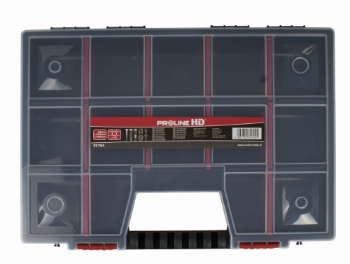 PROLINE Organizer DIY z rączką 15 przegródek, 65x290x390mm 35704