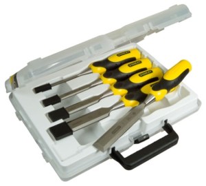 STANLEY Zestaw dłut DynaGrip w walizce – 5szt. (6, 12, 18, 25, 32mm)  16-885