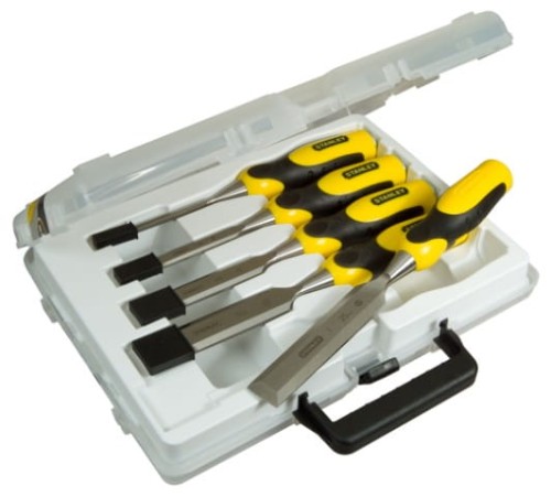 STANLEY Zestaw dłut DynaGrip w walizce – 5szt. (6, 12, 18, 25, 32mm)  16-885