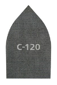 WOLFCRAFT Siatka ścierna 107x175 mm - gr. 80/120/220 [5 szt.] 8465000