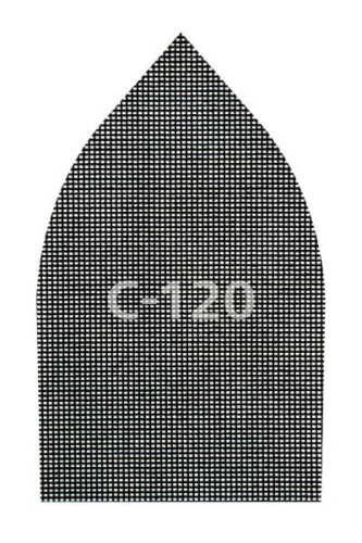 WOLFCRAFT Siatka ścierna 107x175 mm - gr. 80/120/220 [5 szt.] 8465000