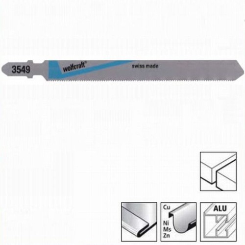 WOLFCRAFT Komplet 2 szt. brzeszczotów do wyrzynarek 3549000