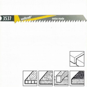 WOLFCRAFT Komplet 2 szt. brzeszczotów do wyrzynarek 3537000