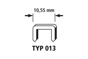 WOLFCRAFT Kpl. 1400  Zszywki  typ13 8mm 7057000