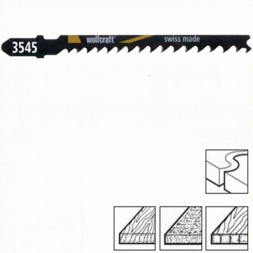 WOLFCRAFT Komplet 2 szt. brzeszczotów do wyrzynarek 3545000