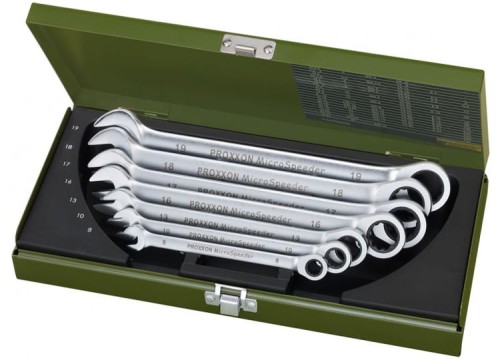 PROXXON MICRO-SPEEDER Zestaw kluczy oczkowych 8-19 mm PR23275