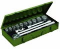 PROXXON Zestaw nasadek 3/4" (14 cz) 23300