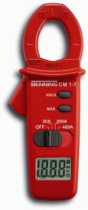 BENNING CM 1-1 Cyfrowy cęgowy miernik prądu z akcesoriami     044061