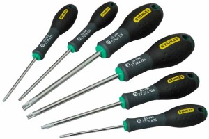 STANLEY Zestaw wkrętaków FatMax Torx z otworem - 6szt.  65-099