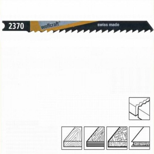 WOLFCRAFT Komplet 2 szt. brzeszczotów do wyrzynarek 2370000