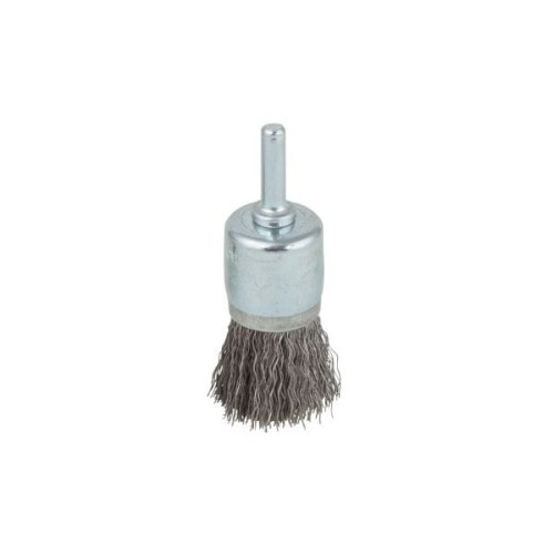 WOLFCRAFT Szczotka pędzelkowa 25 mm - drut falisty, trzpień 8474000