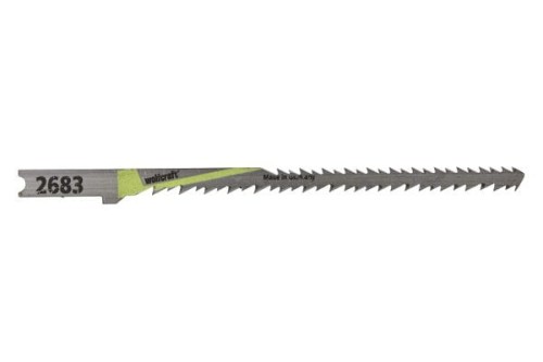 WOLFCRAFT 2 brzeszczoty - uchwyt U, 85 mm, miękkie drewno, sklejka, MDF 2683000