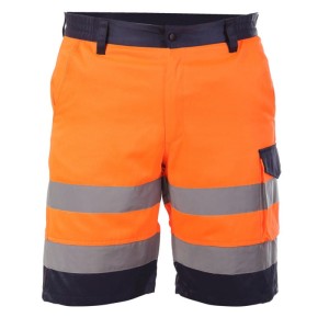 LAHTI PRO Spodenki krótkie ostrzegawcze / odblaskowe rozmiar S /L4070201/