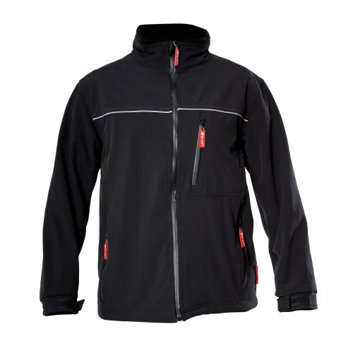 LAHTI PRO Kurtka Soft-shell wodoodporna wiatroszczelna, rozmiar XXXL /LPKS13XL/