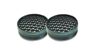 LAHTI PRO Pochłaniacze UNO NEW do pólmasek EUROMASK - A1, P2, kpl 2szt /46056/