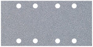 WOLFCRAFT Kpl. 10 arkuszy ściernych mocowanie na rzep perforowane  93x185mm Gr. 40 1120000