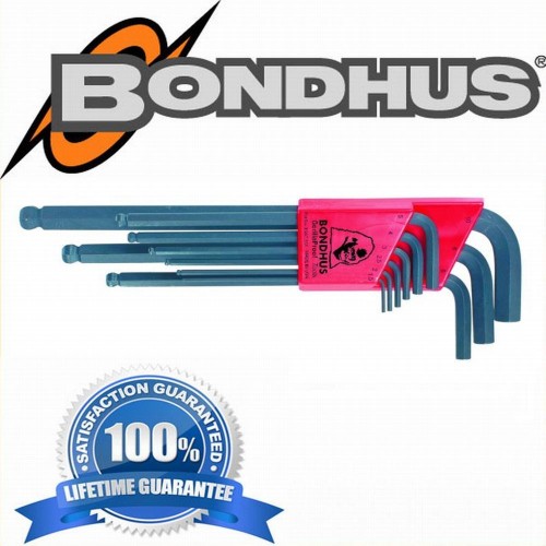 BONDHUS Komplet imbusów z końcówką kulistą, 10999