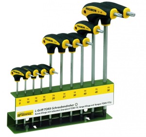 PROXXON Zestaw pokręteł Typ L-TORX 10-części 22652