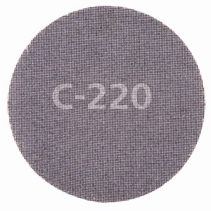 WOLFCRAFT Siatka ścierna 225 mm - gr. 220, do żyraf [5 szt.] 2288000