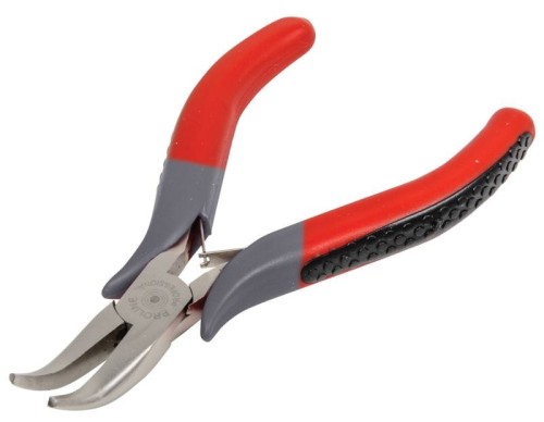 PROLINE Szczypce MICRO 120mm półokrągłe-wygięte 28784