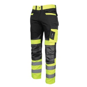 LAHTI PRO Spodnie ostrzegawcze  robocze Slim Fit roz. S /L4051101/