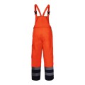 LAHTI PRO Spodnie ogrodniczki odblaskowe zimowe ocieplane rozmiar 2XL /L4110205/