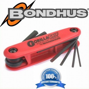 BONDHUS Komplet imbusów scyzoryk 12592