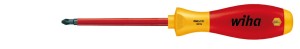WIHA 321N SF Wkrętak do wkrętów krzyżowych PH SoftFinish Electric PH 1x80 00847