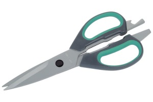 WOLFCRAFT Nożyce ( nożyczki ) uniwersalne z funkcją podręcznego wkrętaka płaskiego i otwieracza 4164000