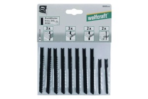 WOLFCRAFT Komplet 10 brzeszczotów do wyrzynarki 8440000