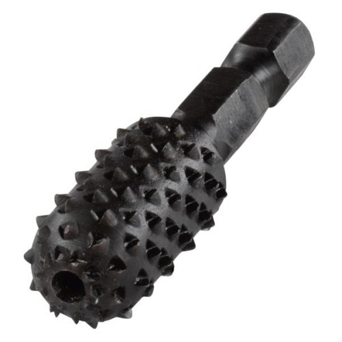 WOLFCRAFT Tarnik profilowany do drewna zaokrąglony, trzpień 6-kąt 4377000