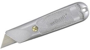 WOLFCRAFT Nóż metalowy stałe ostrze Ostrze w komplecie 4150000