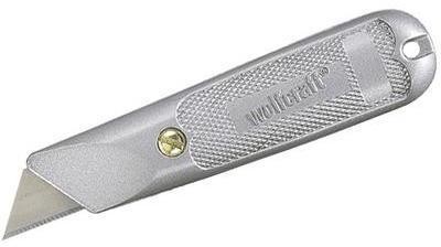 WOLFCRAFT Nóż metalowy stałe ostrze Ostrze w komplecie 4150000