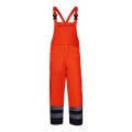 LAHTI PRO Spodnie ogrodniczki odblaskowe zimowe ocieplane rozmiar 2XL /L4110205/