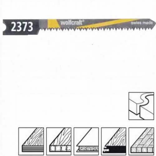 WOLFCRAFT Komplet 2 szt. brzeszczotów do wyrzynarek 2373000