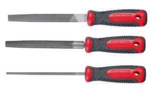 PROLINE Pilniki ślusarskie 200mm, zestaw 3el. 32255