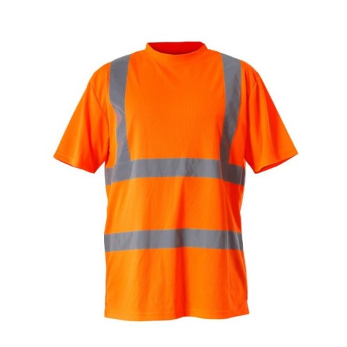 LAHTI PRO Koszulka T-shirt ostrzegawcza pomarańczowa rozmiar L /L4020703/