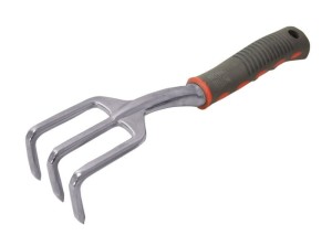 PROLINE Narzędzia ogrodnicze małe aluminium - grabie 310mm 40068