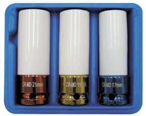 PROLINE Udarowe klucze nasadowe 1/2cala do felg aluminiowych CrMo 29080