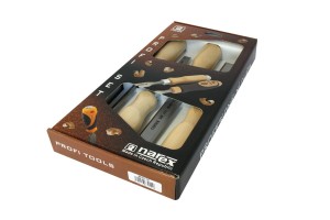 NAREX Zestaw dłut stolarskich prostych z fazowaniem bocznym WOOD LINE PROFI - 4szt 863010