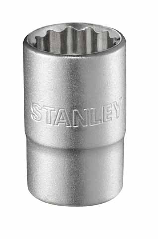 STANLEY Nasadka 1/2" 12pkt. (rozmiar: 14mm, waga: 50g, długość: 38mm)  17-057