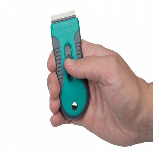 WOLFCRAFT Skrobak z tworzywa 2-komponentowego, standardowe ostrze metalowe 38mm 4101000