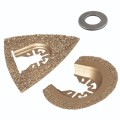 WOLFCRAFT Zestaw osprzętu  do wielofunkcyjnych urządzeń oscylacyjnych (kamień/płytki ceramiczne) 3993000