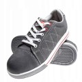 LAHTI PRO Buty robocze  zamszowe szaro-czerwone rozmiar 46 /L3040746/