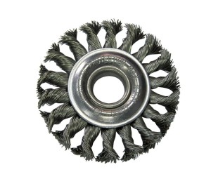 PROLINE Szczotka tarczowa z drutu skręcanego z otworem 22mm, 100mm 32550