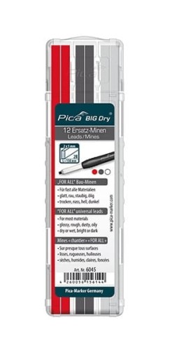 PICA Zestaw 12 wkładówdo Pica Big Dry -3 kolory /6035/