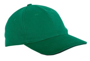 LAHTI PRO Czapka z daszkiem bawełniana zielona /L1816300_1/