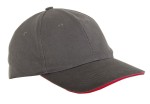 LAHTI PRO Czapka z daszkiem bawełniana szara /L1814300_1/